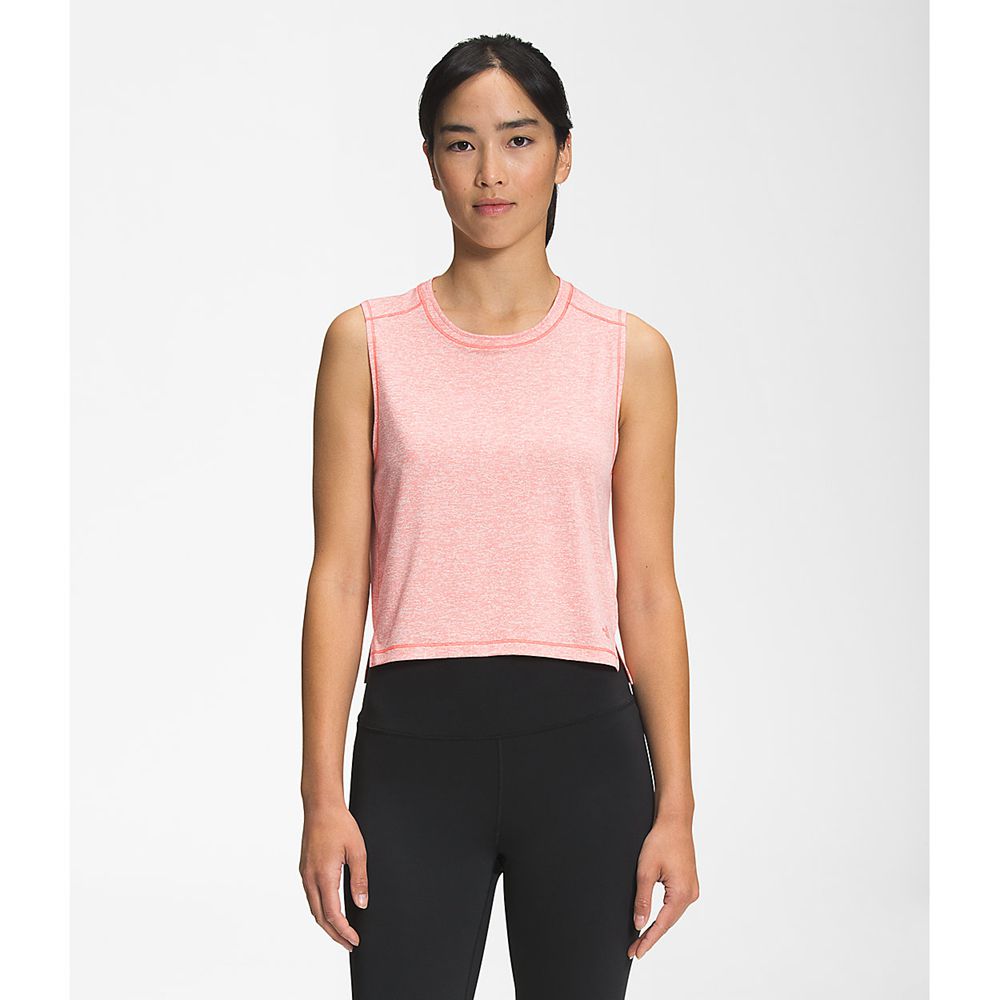 The North Face Tank Top Womens Australia - The North Face Ea Dawndream Relaxed Orange (IUP-218653)